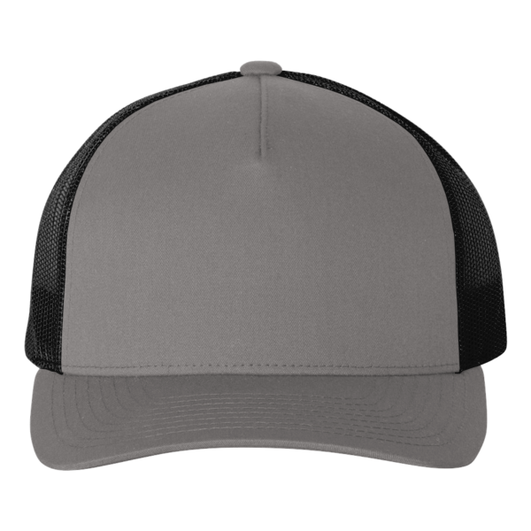 econscious Eco Trucker Cap, Charcoal / Black, Front view