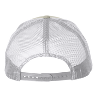 econscious Eco Trucker Cap, Dolphin / White / White, Back view