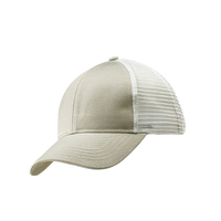 econscious Eco Trucker Cap, Dolphin / White / White, Left Side view