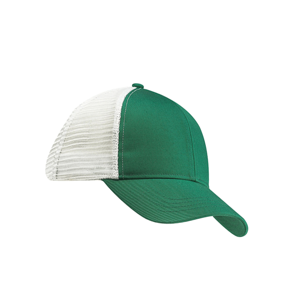 econscious Eco Trucker Cap, Green / White / White, Right Side view