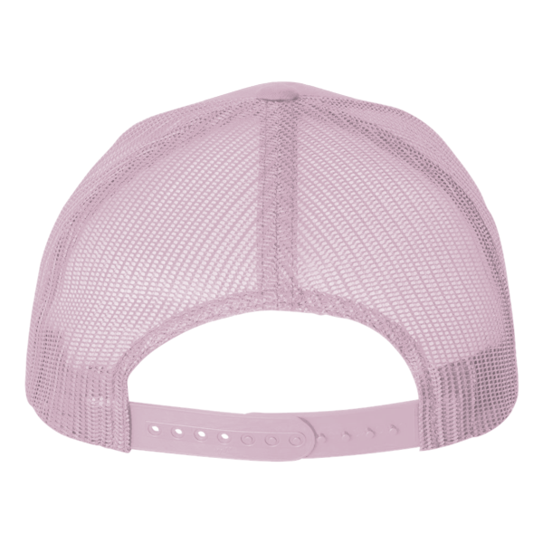 econscious Eco Trucker Cap, Lilac Haze / Lilac Haze, Back view