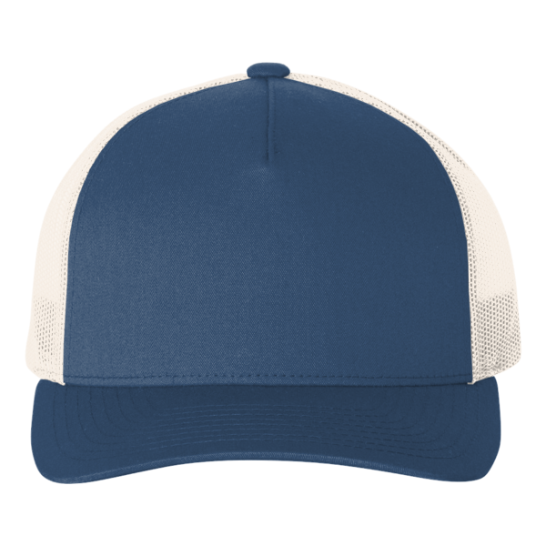 econscious Eco Trucker Cap, Pacific / Oyster, Front view