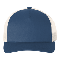 econscious Eco Trucker Cap, Pacific / Oyster, Front view