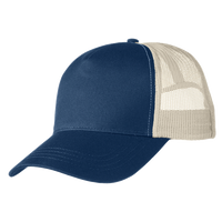 econscious Eco Trucker Cap, Pacific / Oyster, Left Side view