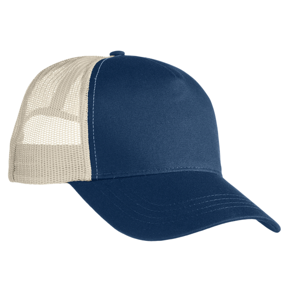 econscious Eco Trucker Cap, Pacific / Oyster, Right Side view
