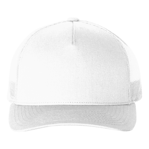 econscious Eco Trucker Cap, White / White, Front view