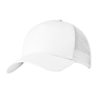 econscious Eco Trucker Cap, White / White, Left Side view