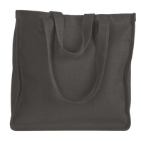 econscious Hemp Market Tote, Charcoal, Back view