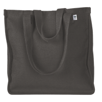 econscious Hemp Market Tote, Charcoal, Front view