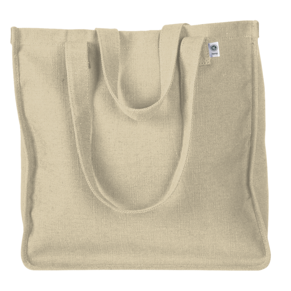 econscious Hemp Market Tote, Natural, Front view