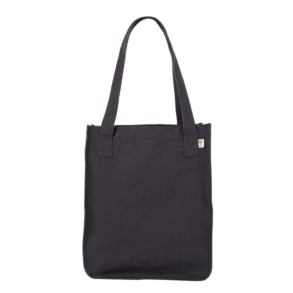 econscious Market Tote, Black, Front view