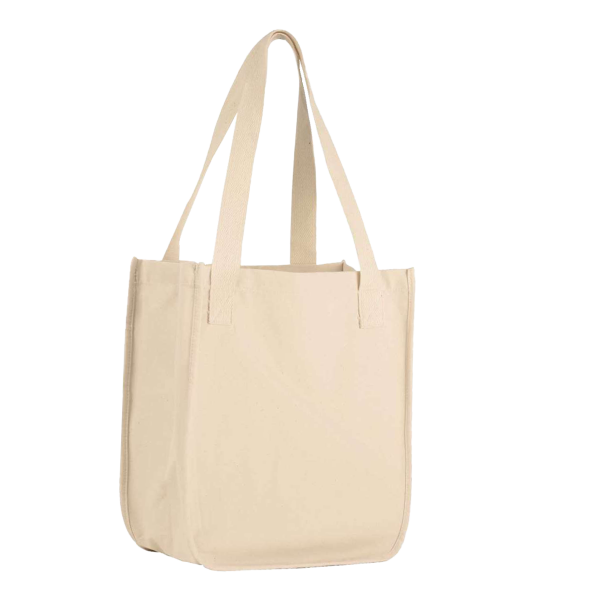 econscious Market Tote, Natural, Back view