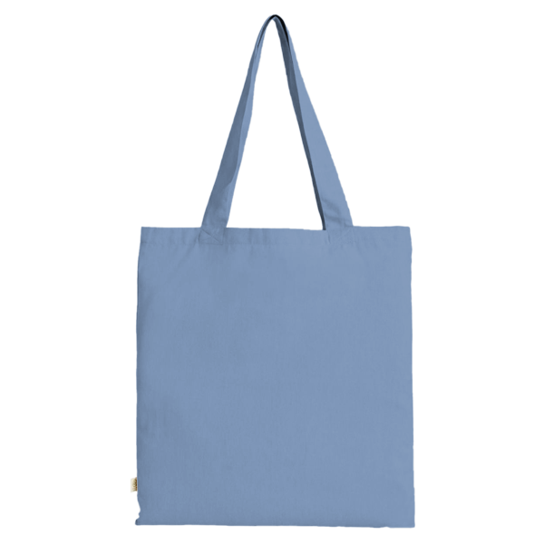econscious Reclaimist Fiber Elemental Tote, Elemental Blue, Back view