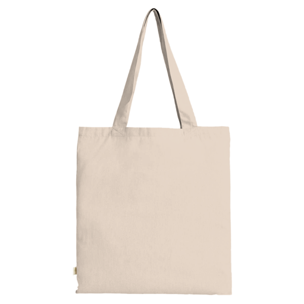 econscious Reclaimist Fiber Elemental Tote, Natural, Back view