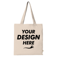 econscious Reclaimist Fiber Elemental Tote, Natural, Front view, Mockup