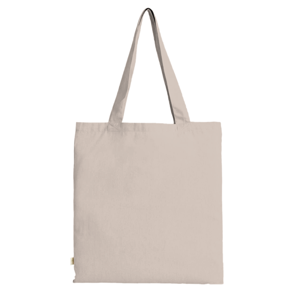 econscious Reclaimist Fiber Elemental Tote, Pumice, Back view