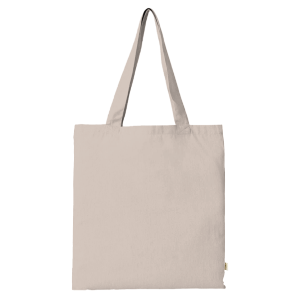econscious Reclaimist Fiber Elemental Tote, Pumice, Front view