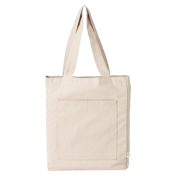 econscious Reclaimist Fiber Everywhere Tote, Natural, Front view