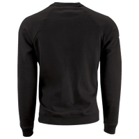 econscious Unisex Motion Crewneck Sweatshirt, Black, Back view