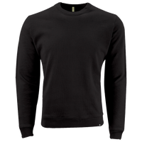 econscious Unisex Motion Crewneck Sweatshirt, Black, Front view