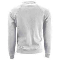 econscious Unisex Motion Crewneck Sweatshirt, White, Back view