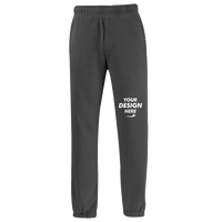 econscious Unisex Motion Joggers, Graphite, Front view, Mockup