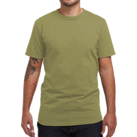 econscious Unisex USA Made T-Shirt, Olive, Front view