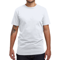 econscious Unisex USA Made T-Shirt, White, Front view