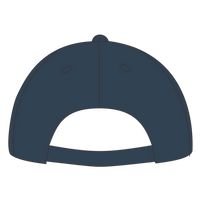econscious Washed Hemp Unstructured Baseball Cap, Navy, Back view