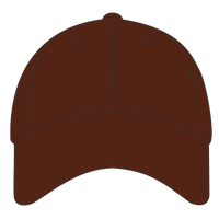 econscious Washed Hemp Unstructured Baseball Cap, Sienna, Front view