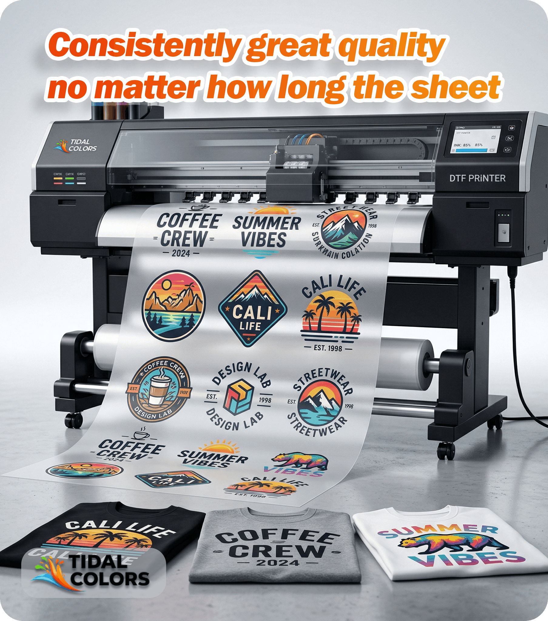 DTF Gang Sheet Transfers