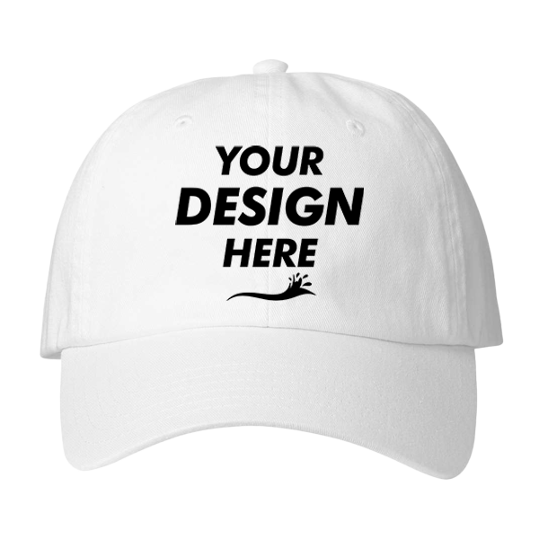 vineyard vines Baseball Cap, White Cap, Front view, Mockup