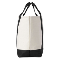 vineyard vines Captain Tote Bag, Black, Left Side view
