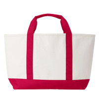 vineyard vines Captain Tote Bag, Light House Red, Back view