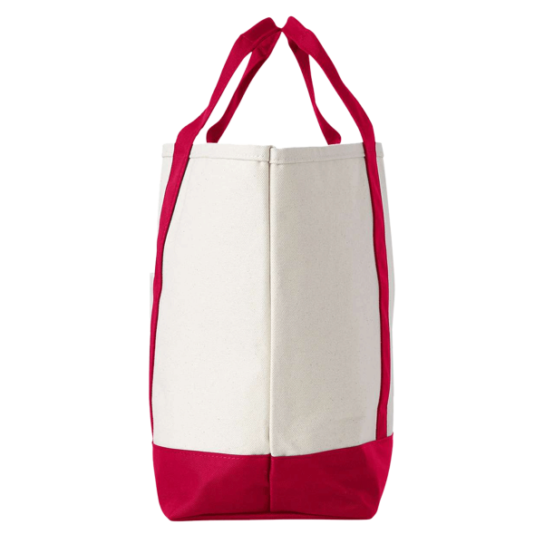 vineyard vines Captain Tote Bag, Light House Red, Left Side view