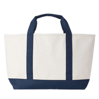 vineyard vines Captain Tote Bag, Natural, Back view