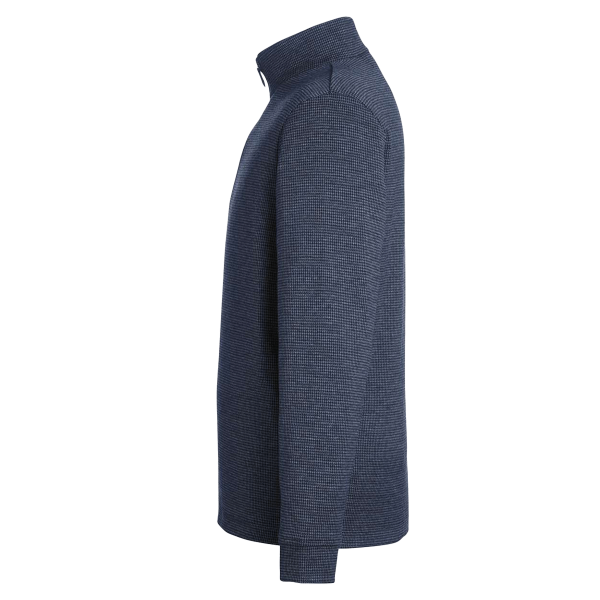 vineyard vines Men's Bluffs Quarter-Zip Pullover, Nautical Navy, Left Sleeve view