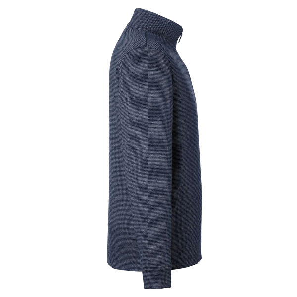 vineyard vines Men's Bluffs Quarter-Zip Pullover, Nautical Navy, Right Sleeve view