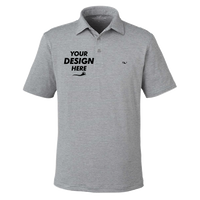 vineyard vines Men's Bradley Stripe Sankaty Polo, Hammerhead Tj, Front view, Mockup