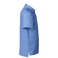 vineyard vines Men's Bradley Stripe Sankaty Polo, Maui Blue, Right Sleeve view
