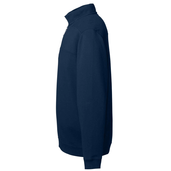 vineyard vines Men's Collegiate Shep Quarter-Zip Sweatshirt, Vineyard Navy, Left Sleeve view