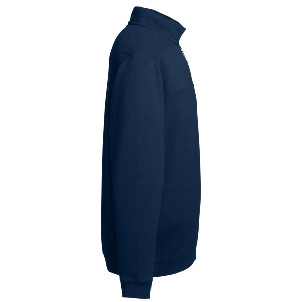 vineyard vines Men's Collegiate Shep Quarter-Zip Sweatshirt, Vineyard Navy, Right Sleeve view