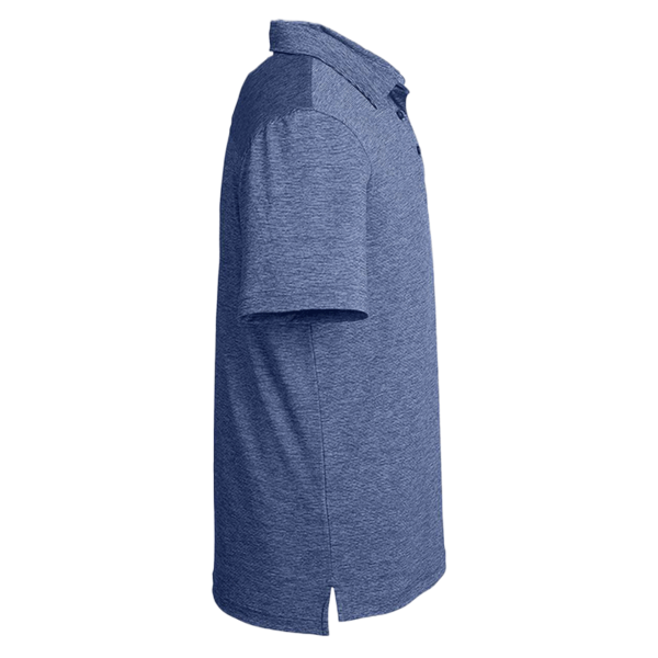 vineyard vines Men's Destin Stripe Sankaty Polo, Blue Depth, Right Sleeve view