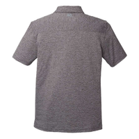 vineyard vines Men's Destin Stripe Sankaty Polo, Evening Sky, Back view