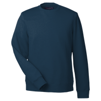 vineyard vines Men's Garment-Dyed Crewneck Sweatshirt, Vineyard Navy, Front view