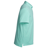 vineyard vines Men's Heathered Winstead Sankaty Polo, Antigua Green, Right Sleeve view