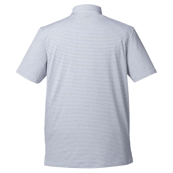 vineyard vines Men's Heathered Winstead Sankaty Polo, Hammerhead, Back view
