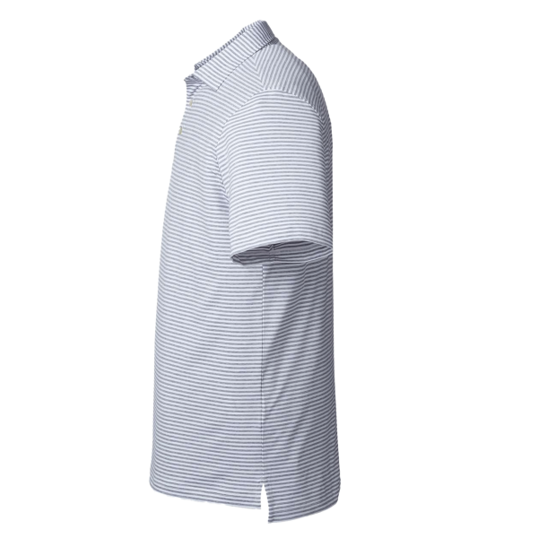 vineyard vines Men's Heathered Winstead Sankaty Polo, Hammerhead, Left Sleeve view
