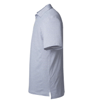 vineyard vines Men's Heathered Winstead Sankaty Polo, Kingfisher, Left Sleeve view