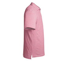 vineyard vines Men's Heathered Winstead Sankaty Polo, Light House Red, Right Sleeve view